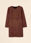 ALINA DRESS - BROWN