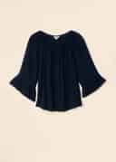 DOLLIE BLOUSE - BLUE