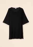 Emilia Crepe Tunic - Black