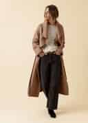 PHOEBE COAT - CAMEL