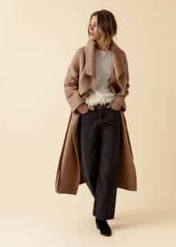 PHOEBE COAT - CAMEL