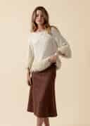 ALINA SKIRT - BROWN