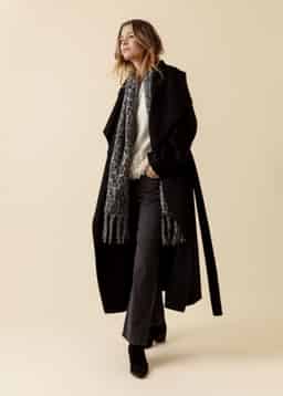 PHOEBE COAT - Black