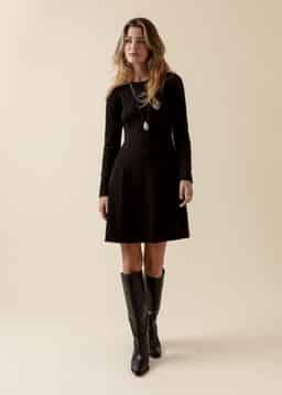 CAROLYN DRESS - Black