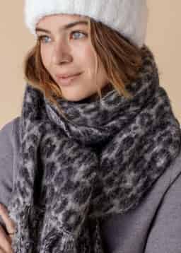 EMMA SCARF - GREY