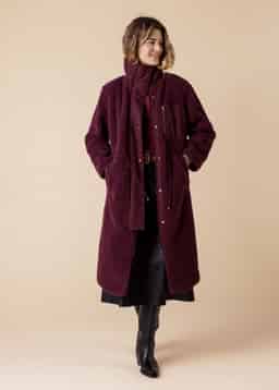 HAILEY COAT - RED
