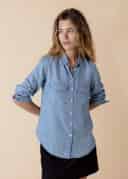 KIENNA SHIRT - Lightblue 