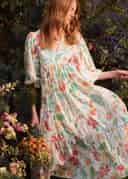 CORNELIA DRESS - GREEN