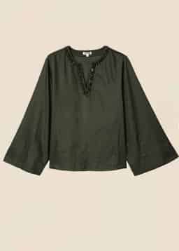 VIVI BLOUSE - GREEN