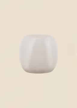 ALBA CANDLE HOLDER - WHITE
