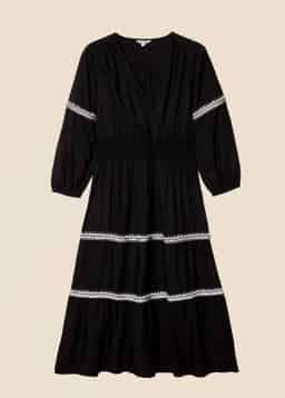 SINNA DRESS - Black