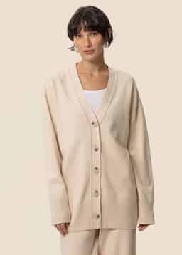ANDREA CARDIGAN - OFFWHITE