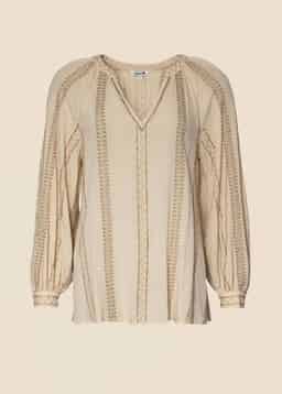 Taytum blouse - BEIGE