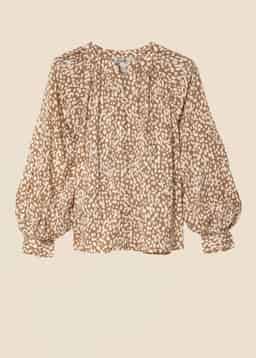 CORALIE BLOUSE 251 - BROWN