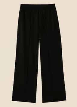 AMMIE PANT WIDE - Black