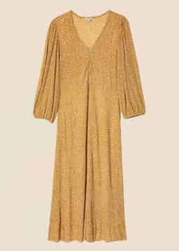IKA DRESS - BROWN