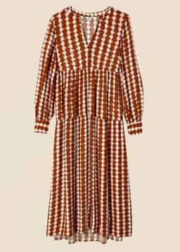 Frida dress 241 - Rust