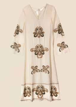 AZIZA DRESS - BEIGE