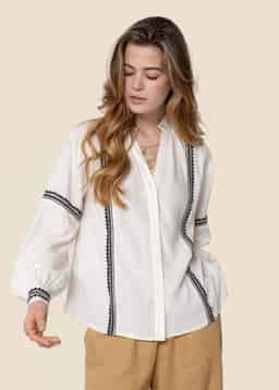 SARA BLOUSE - BEIGE