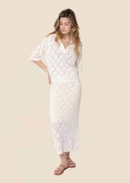 VANESSA SKIRT - BEIGE