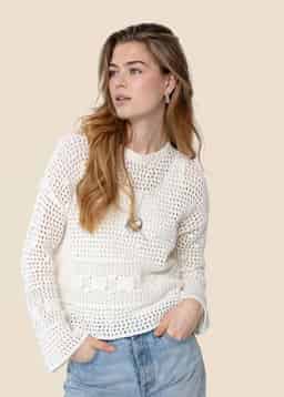 DENISE SWEATER - OFFWHITE