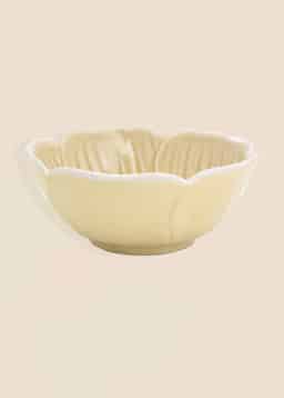 FLOWER BOWL - BEIGE