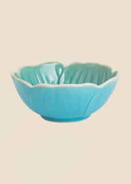 FLOWER BOWL - TURQUOISE