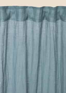Lin Curtain - DustyBlue