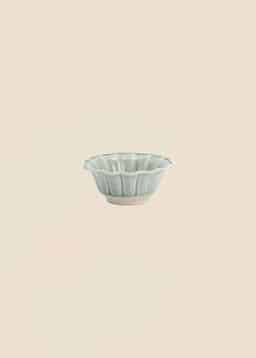 MATHILDA SCALLOP SMALL BOWL - DustyBlue