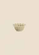MATHILDA SCALLOP SMALL BOWL - BEIGE