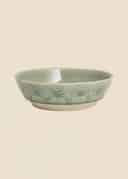 MATHILDA DECO PASTA BOWL - DustyBlue