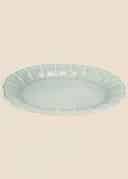 MATHILDA SCALLOP SERVING TRAY - DustyBlue