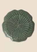 FLOWER PLATE - GREEN