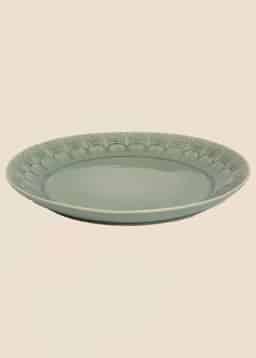 MATHILDA DECO SERVING TRAY - DustyBlue