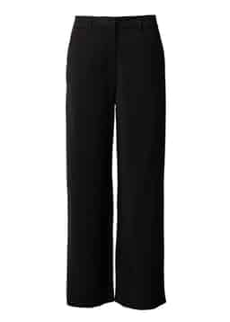 EBBA SUIT TROUSERS - Black