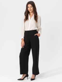 EBBA SUIT TROUSERS - Black