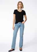 MATHILDA V-NECK - Black