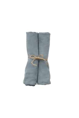 Lin Napkin 2p - Dusty Blue