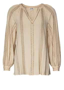 Taytum blouse - BEIGE