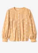 Amelie blouse - BROWN