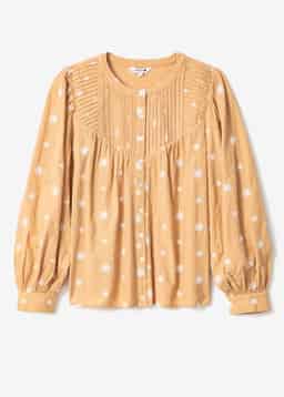 Amelie blouse - BROWN