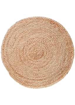 JUTE ROUND PLACEMAT - NATURAL