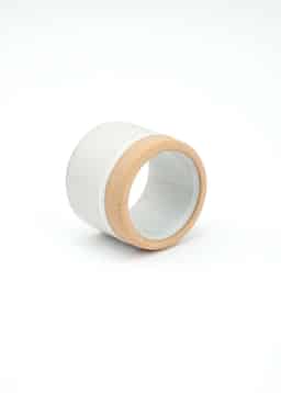 NOUR NAPKIN RING - Crème