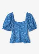 PERLA TOP - BLUE
