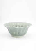 MATHILDA SCALLOP SALAD BOWL - DustyBlue