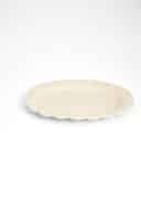 MATHILDA SCALLOP SERVING TRAY - CREMESPECKLED