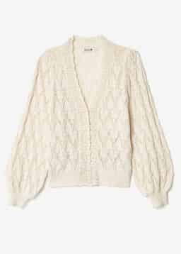 STELLA CARDIGAN - OFFWHITE