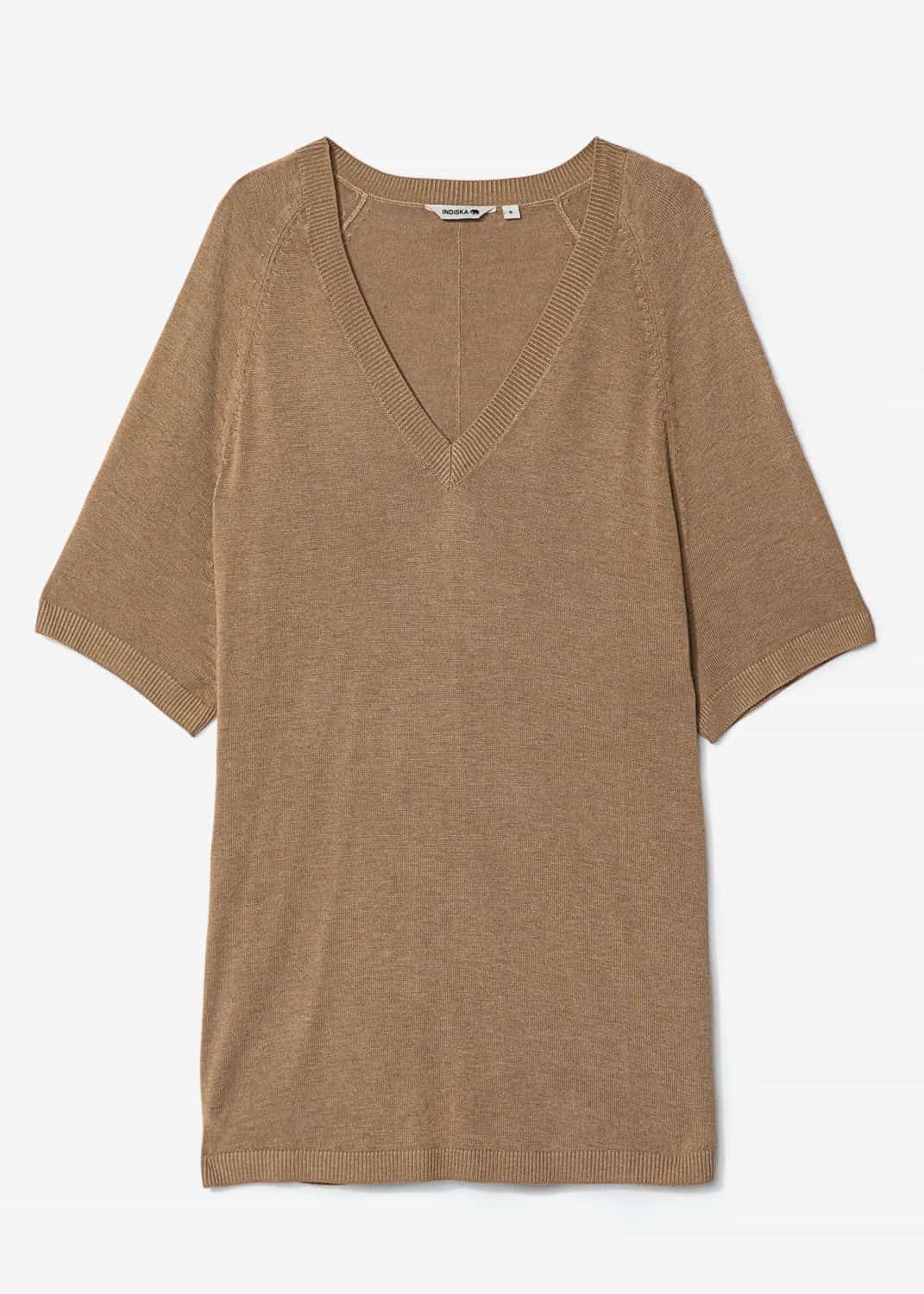 ANDREA Beige stickad tröja - Beige 4 - Indiska