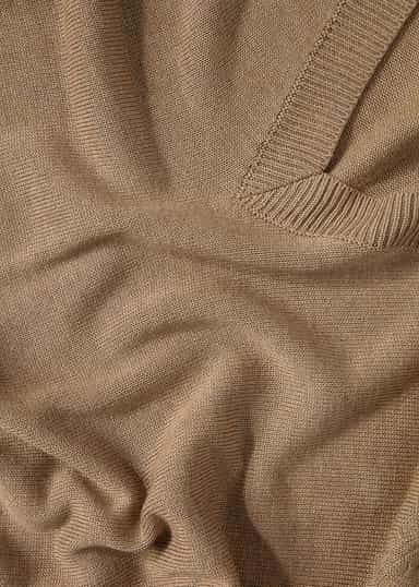 ANDREA Beige stickad tröja - Beige 5 - Indiska
