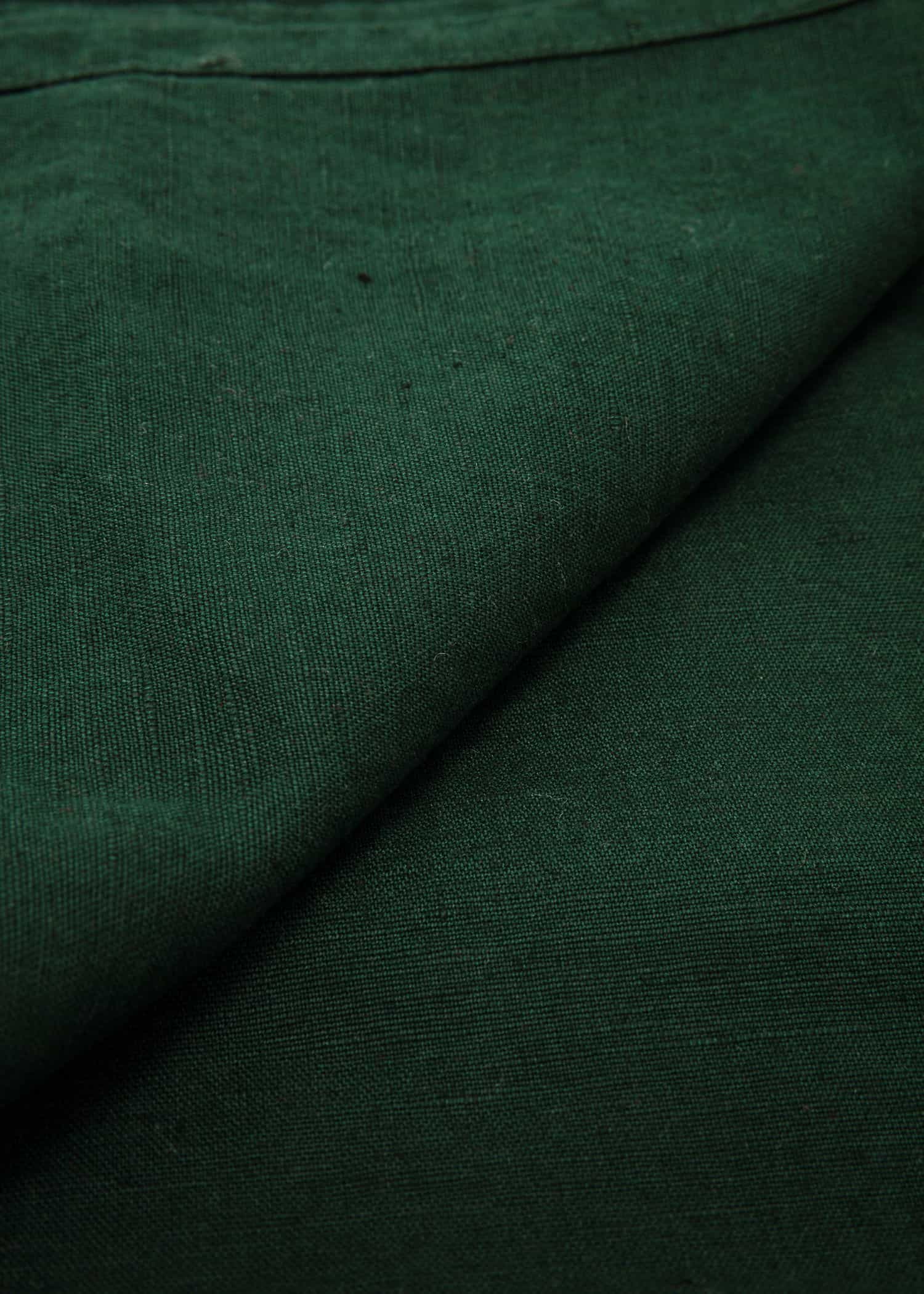Lin/Cotton Bordduk i lin og bomull - Grønn 2 - Indiska